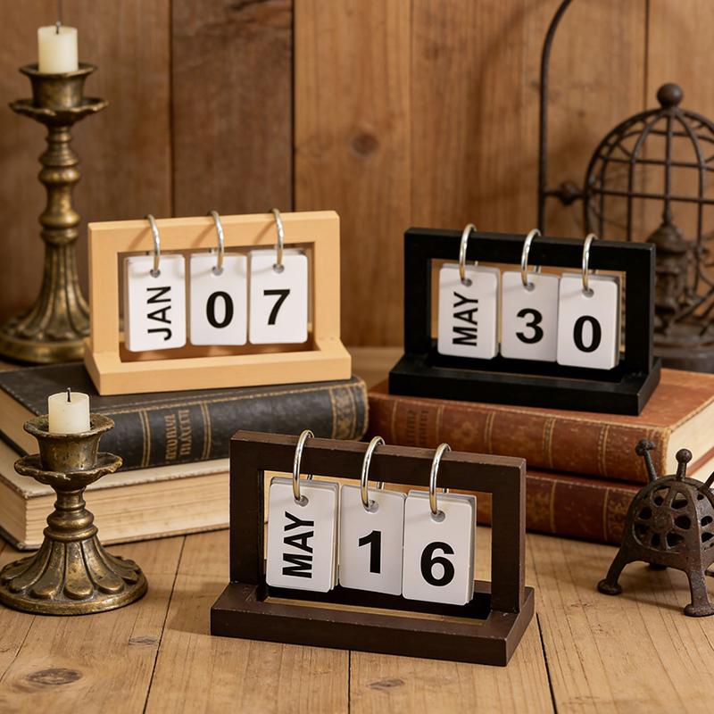 Office Desk Tech Accessories - 【M】Kalender Mini Dekorasi Meja Kantor Kit