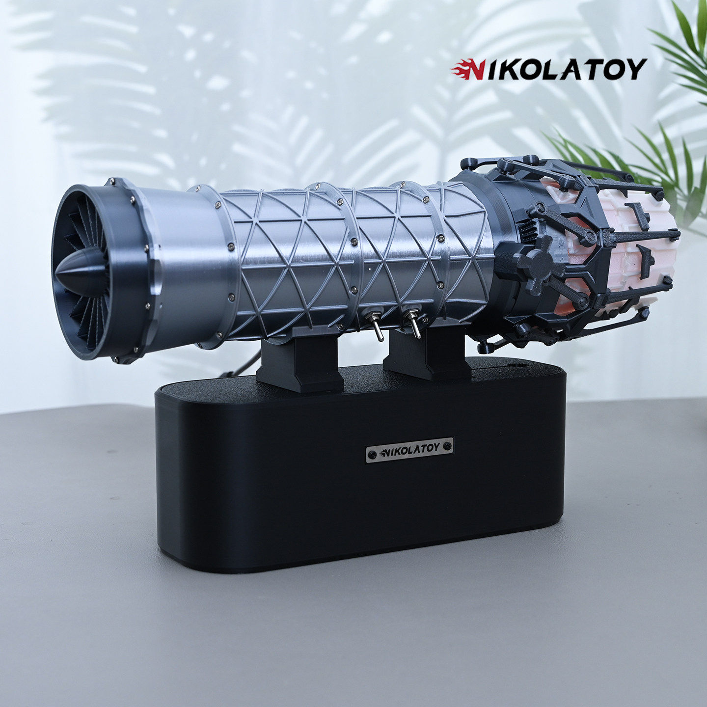 Office Tech Gifts - NIKOLATOY Model Mesin Turbofan Nosel Vektor