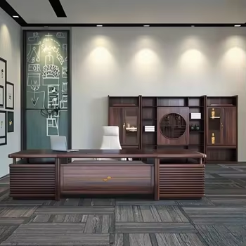 Office Tech And Management - Meja Kantor Modern High Tech untuk