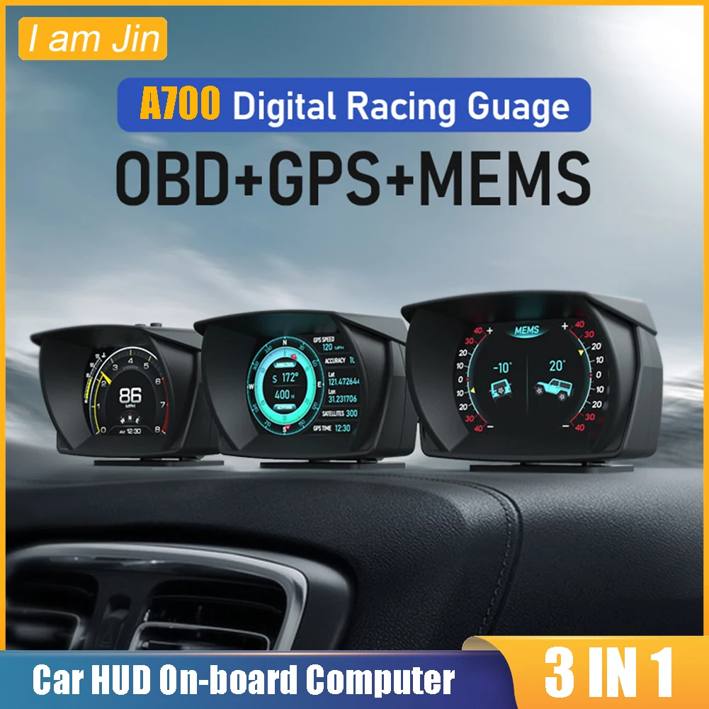 Pc Security Lock - A700 komputer On-board HUD mobil, tiga