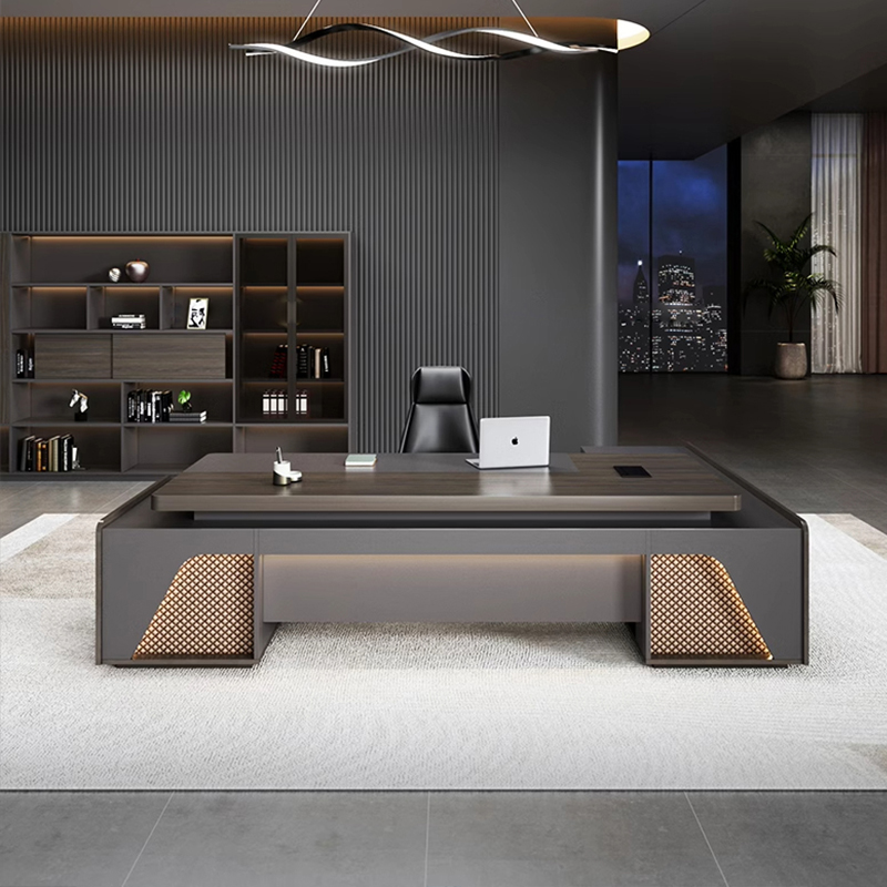 Office Tech And Management - ❀ Meja Eksekutif CEO Modern Mewah