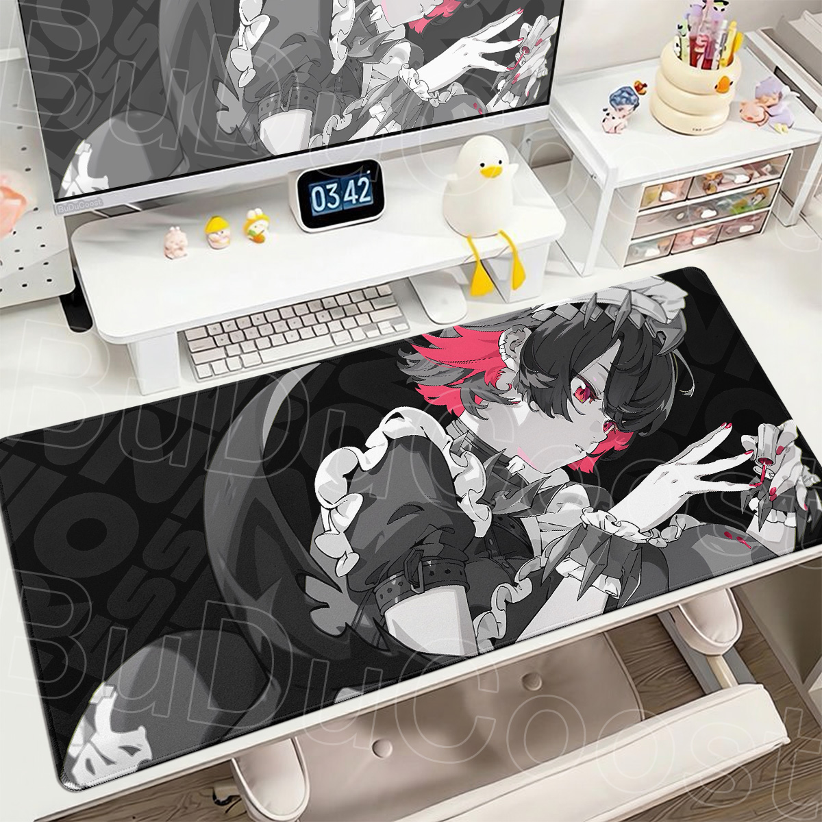 Office Desk Tech Accessories - Alas Mouse Zenless Zone Zero Ellen