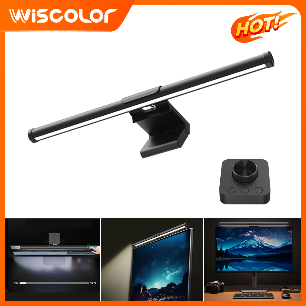 Office Desk Tech Accessories - Lampu Monitor RGB Wifi Pintar, Lampu