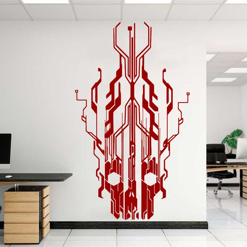 Chip Sirkuit Teknologi Tengkor - Office Tech Gifts ulasan dan harga