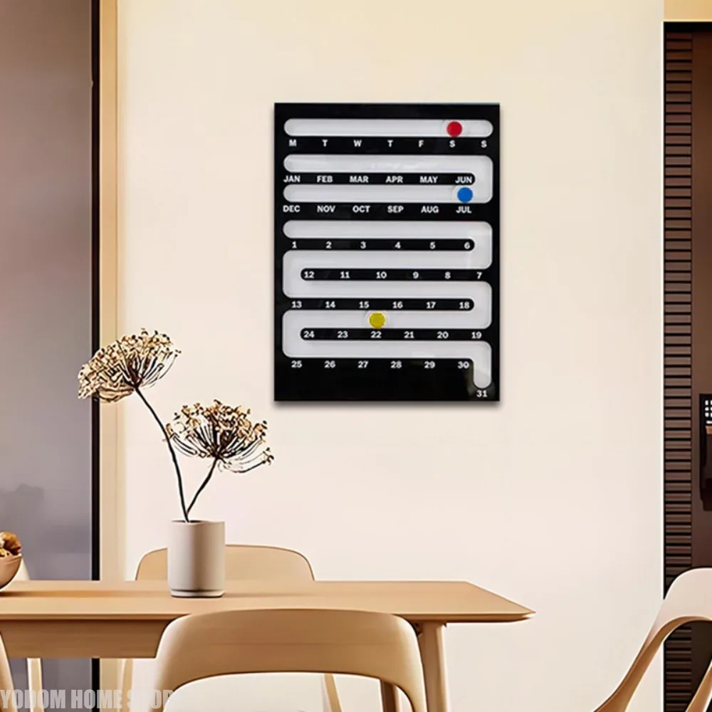 Kalender Abadi Akrilik Nordik  - Office Tech Gadgets ulasan dan harga