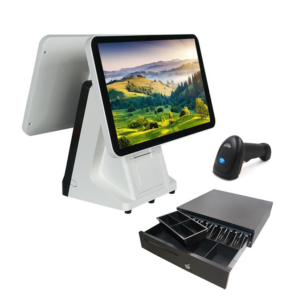 Sistem All in One 15 Inch Wind - Cash Drawer Pos ulasan dan harga
