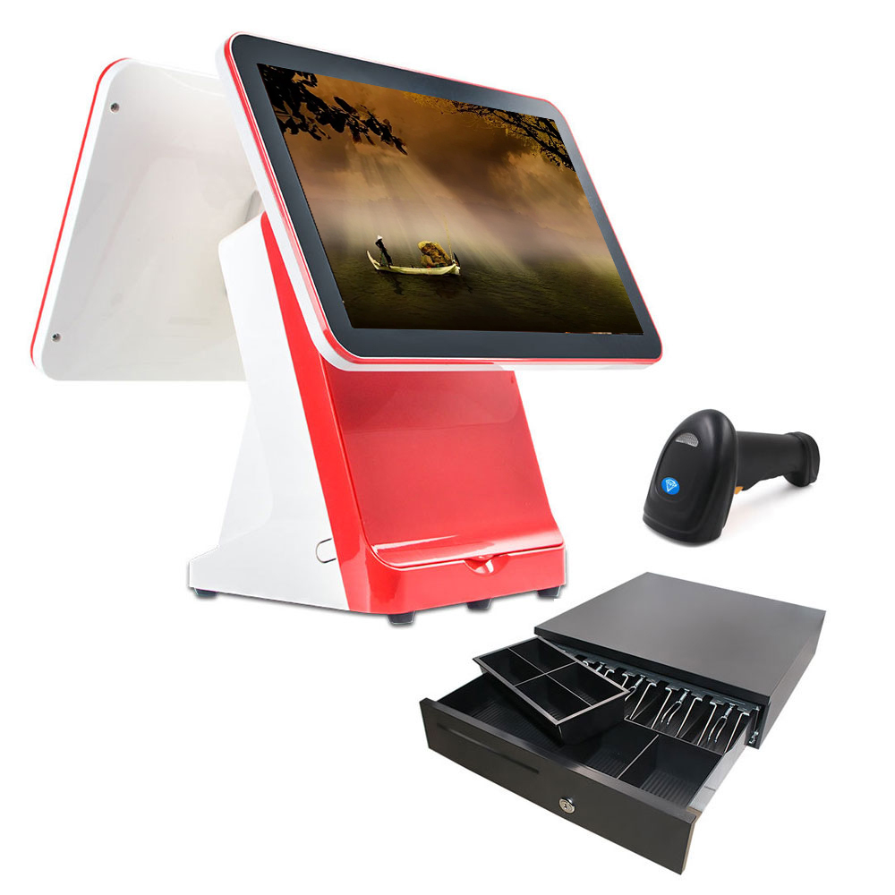 Sistem All in One 15 Inch Wind - Cash Drawer Pos ulasan dan harga