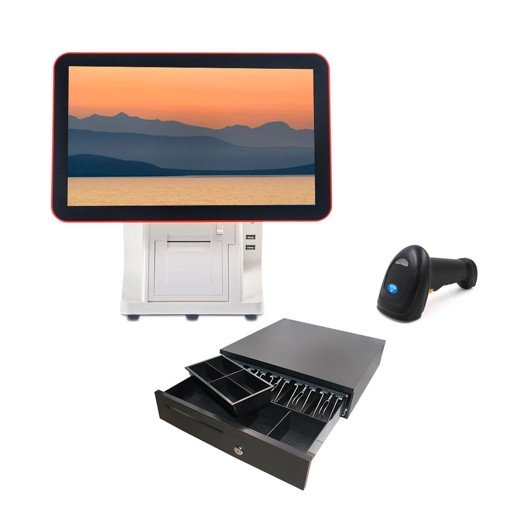 Sistem All in One 15 Inch Wind - Cash Drawer Pos ulasan dan harga