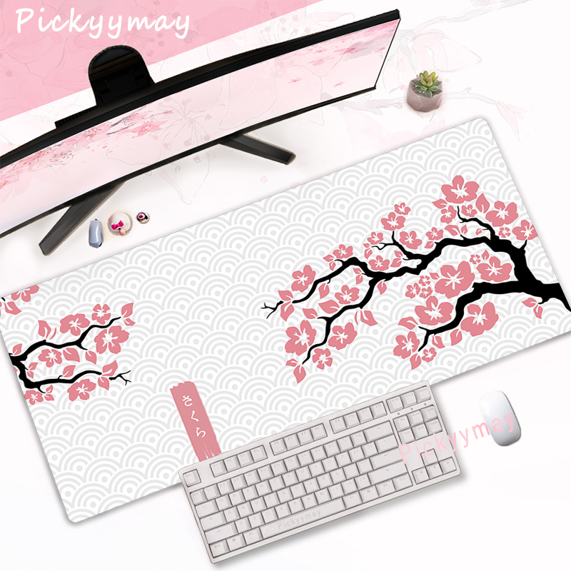 Alas Tetikus Bunga Sakura Mera - Office Desk Tech Accessories ulasan dan harga
