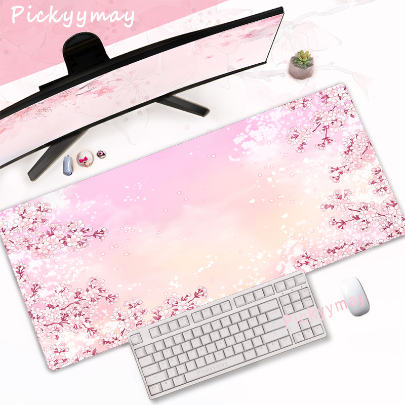 Alas Tetikus Bunga Sakura Mera - Office Desk Tech Accessories ulasan dan harga