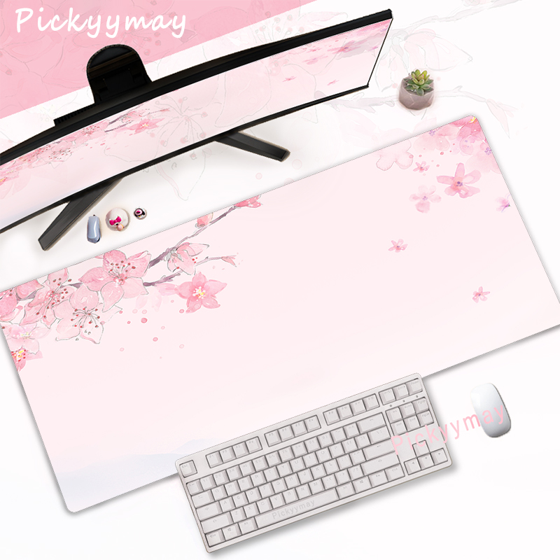 Alas Tetikus Bunga Sakura Mera - Office Desk Tech Accessories ulasan dan harga