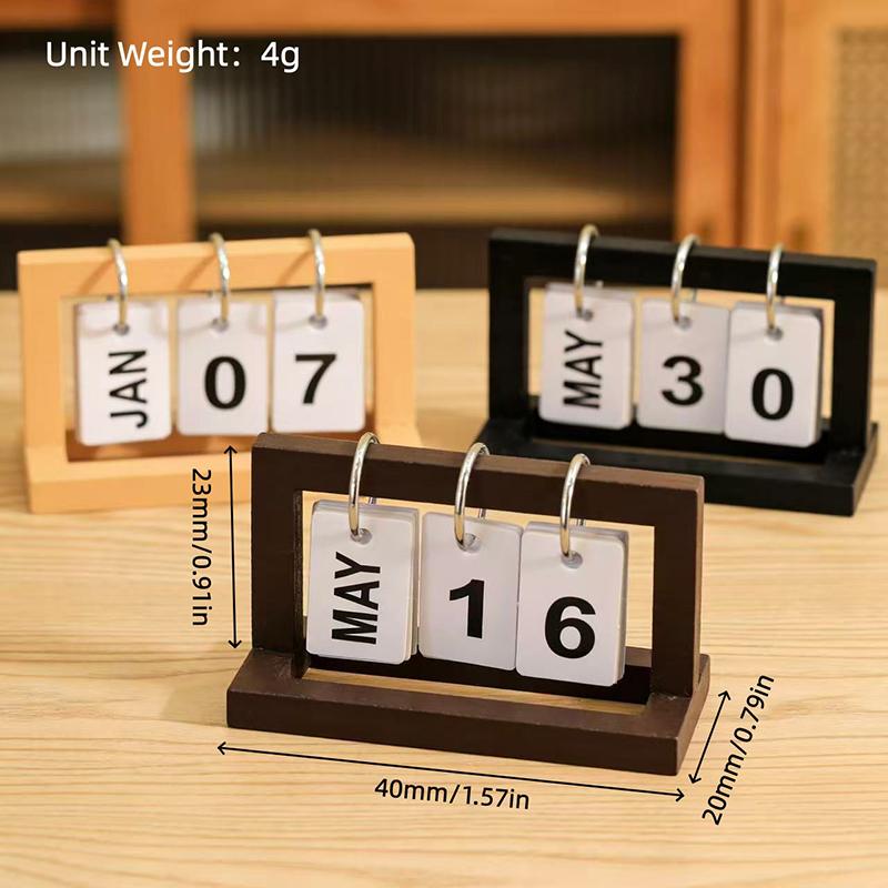 【M】Kalender Mini Dekorasi Meja - Office Desk Tech Accessories ulasan dan harga