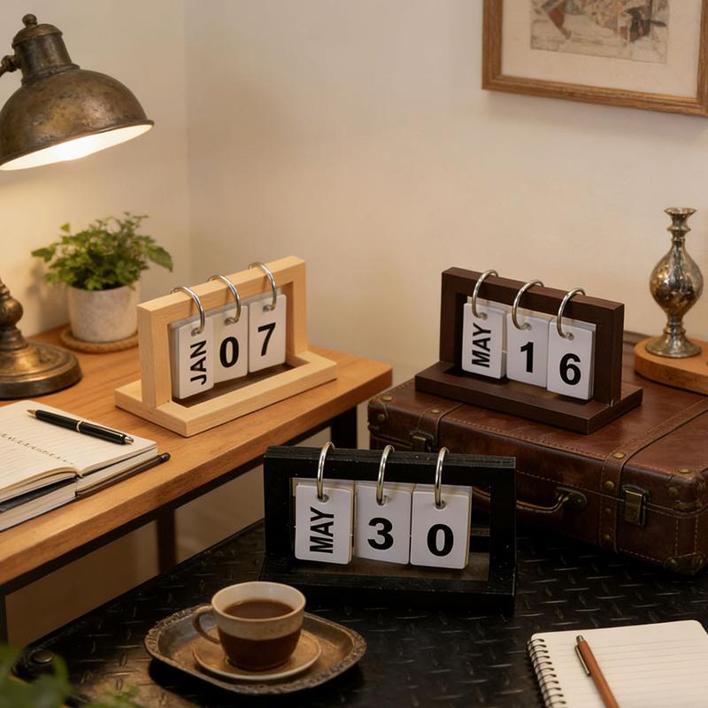 【M】Kalender Mini Dekorasi Meja - Office Desk Tech Accessories ulasan dan harga