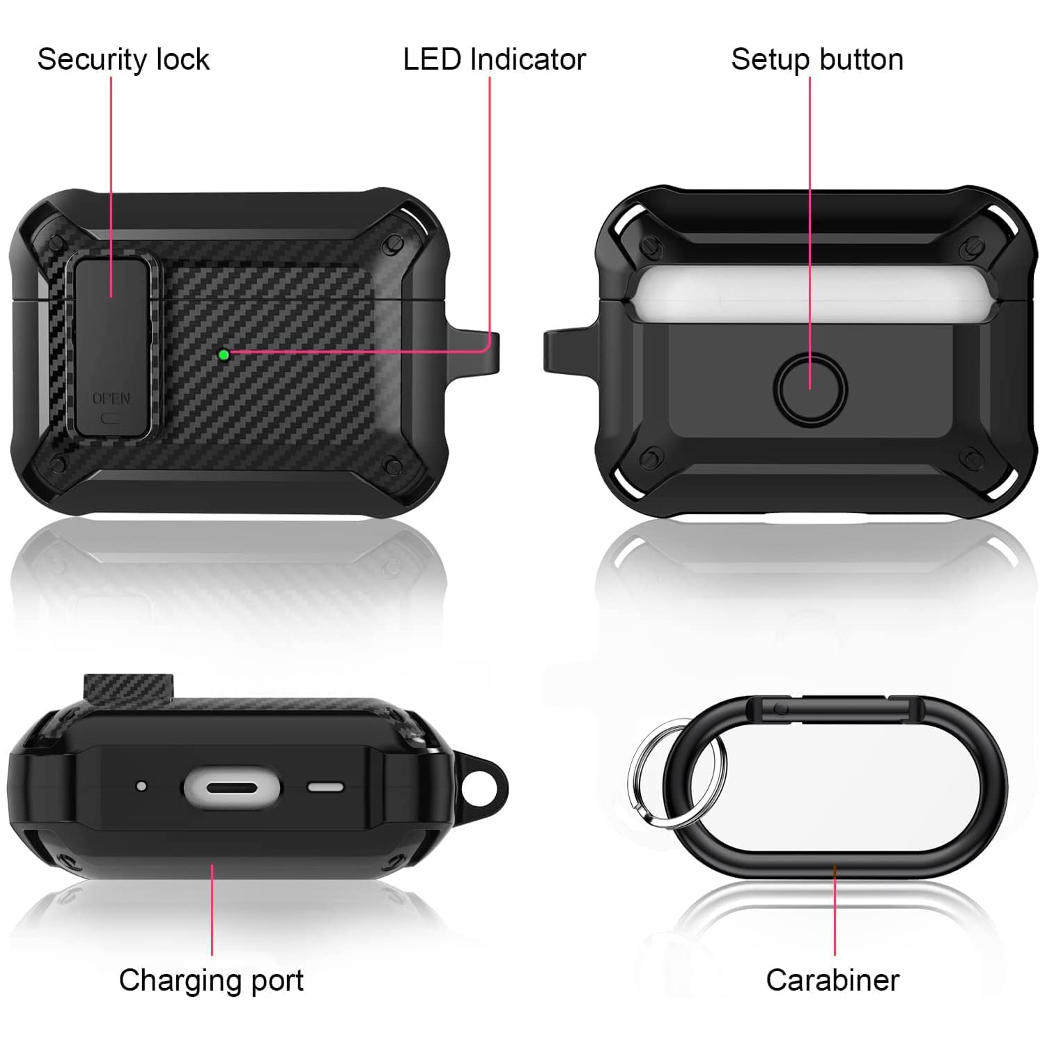 Untuk Airpods 4 Gen Casing Ear - Pc Security Lock ulasan dan harga