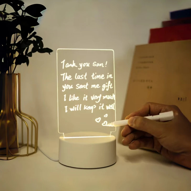 Papan Pesan Akrilik yang Dapat - Office Tech Gadgets ulasan dan harga