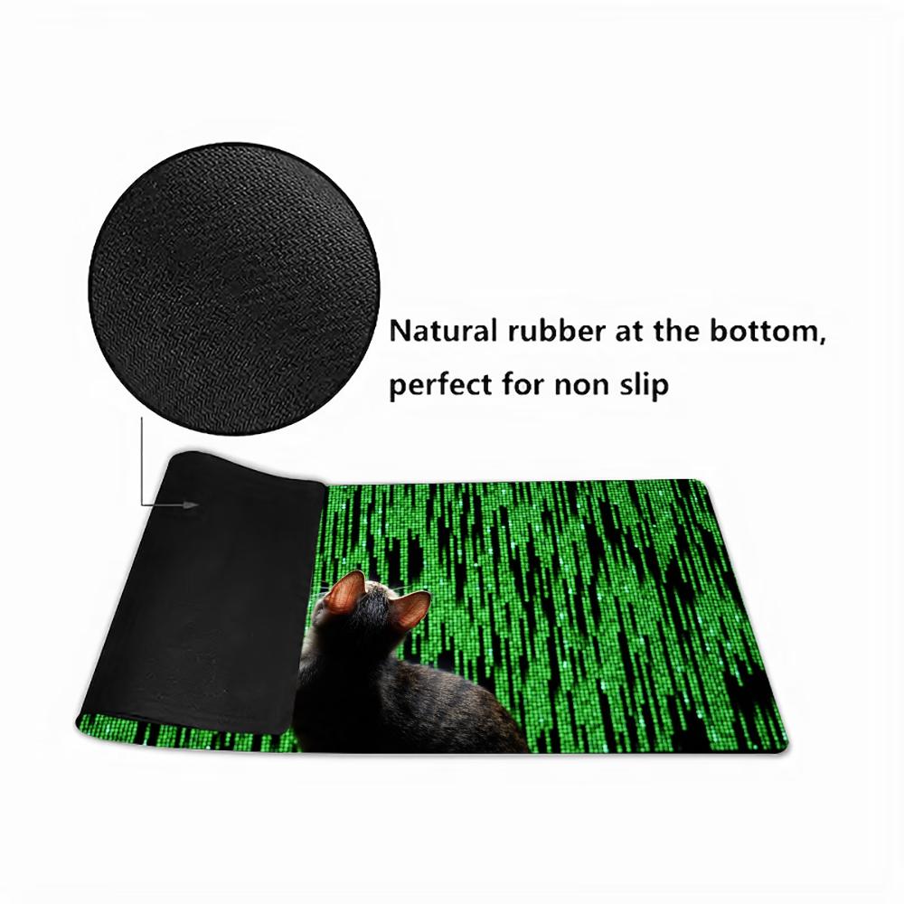 Tech Matrix Code Cat Art alas  - Office Desk Tech Accessories ulasan dan harga