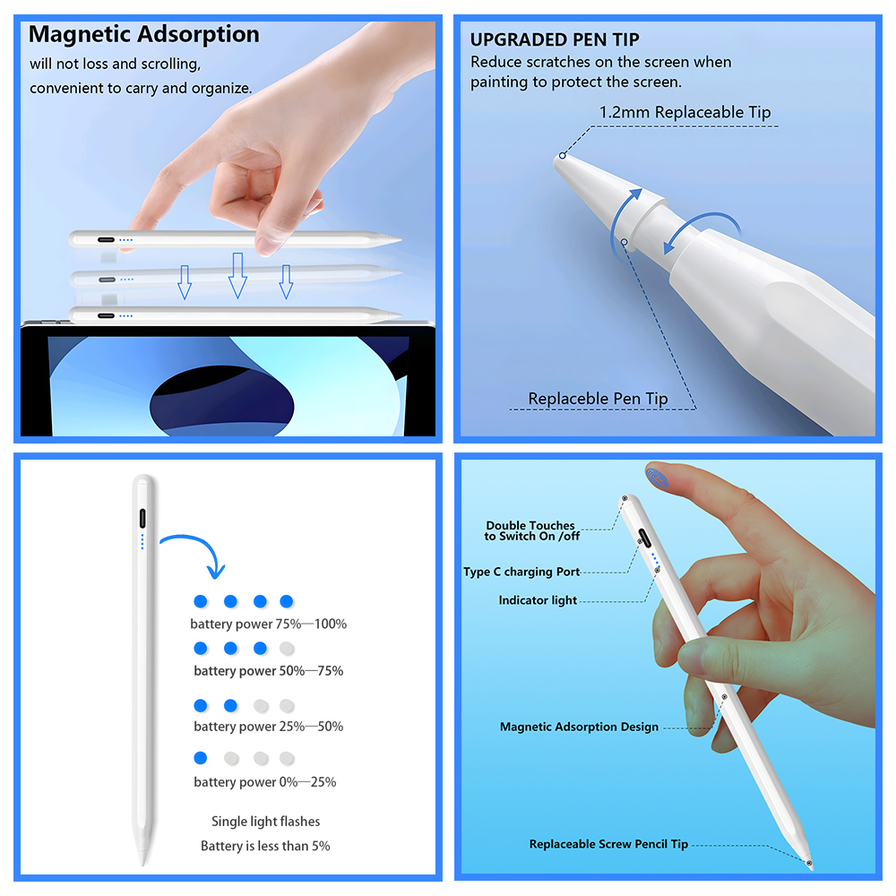 Stylus Pen Untuk iPad 2025 App - Office Tech Gadgets ulasan dan harga