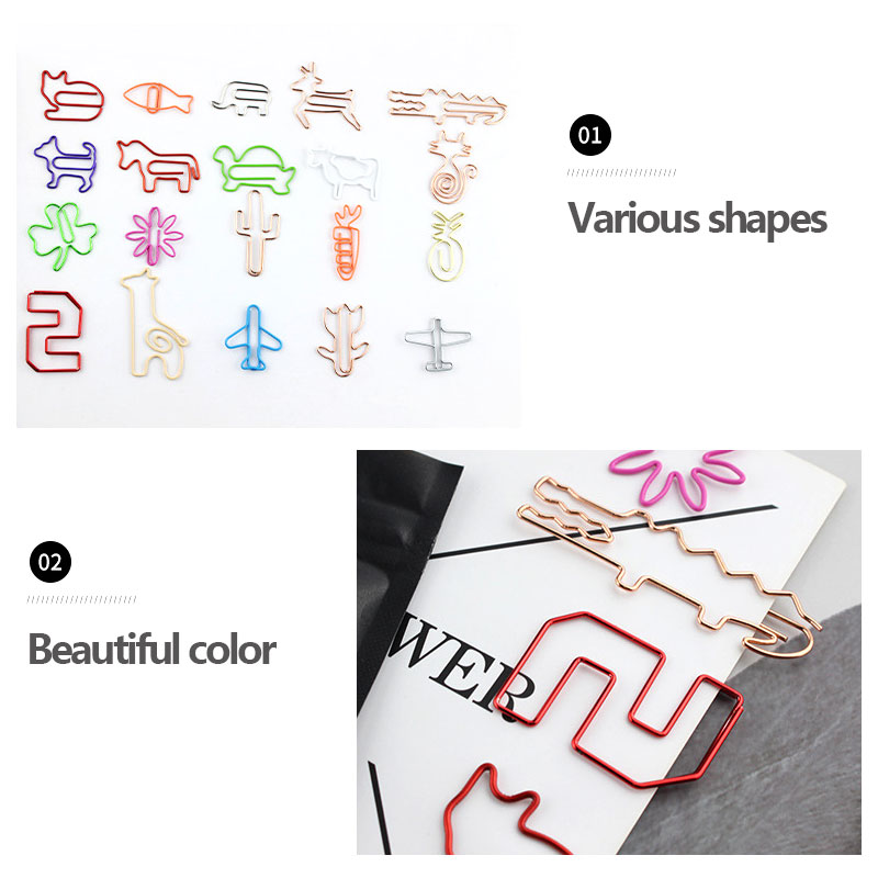 30 buah Kawaii klip kertas Boo - Office Desk Tech Accessories ulasan dan harga