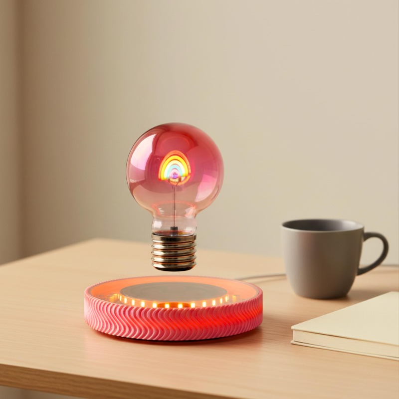 Lampu Meja LED Nirkabel Mengam - Office Tech Gifts ulasan dan harga