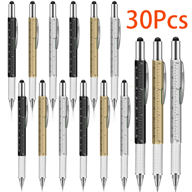 30 buah pena Multitool 6 in 1  - Cool Office Tech Gadgets ulasan dan harga
