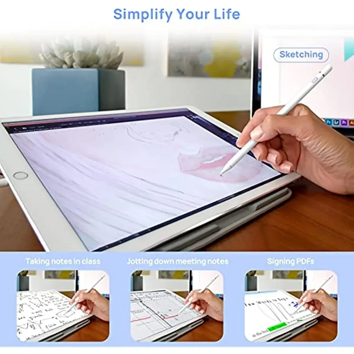 Pena Stylus untuk Apple Pencil - Office Tech Gadgets ulasan dan harga