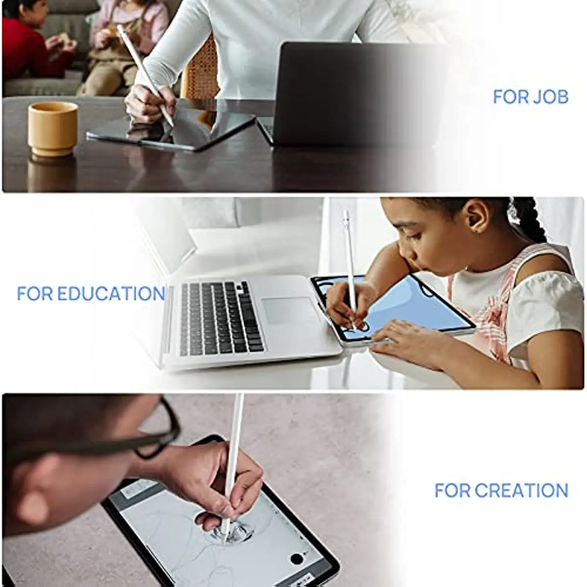 Pena Stylus untuk Apple Pencil - Office Tech Gadgets ulasan dan harga