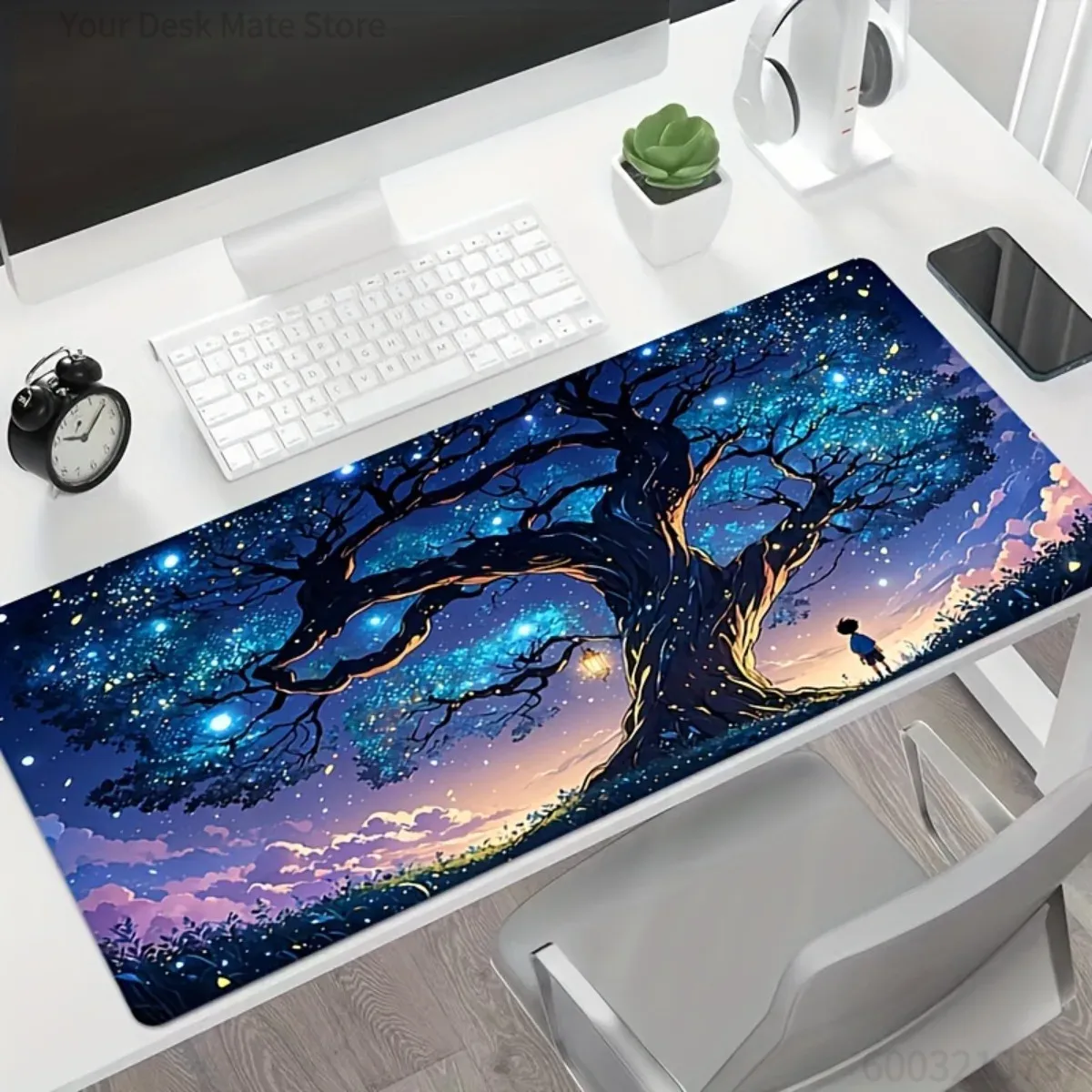 Alas Meja Gaming Karet Anti-se - Office Tech Gifts ulasan dan harga
