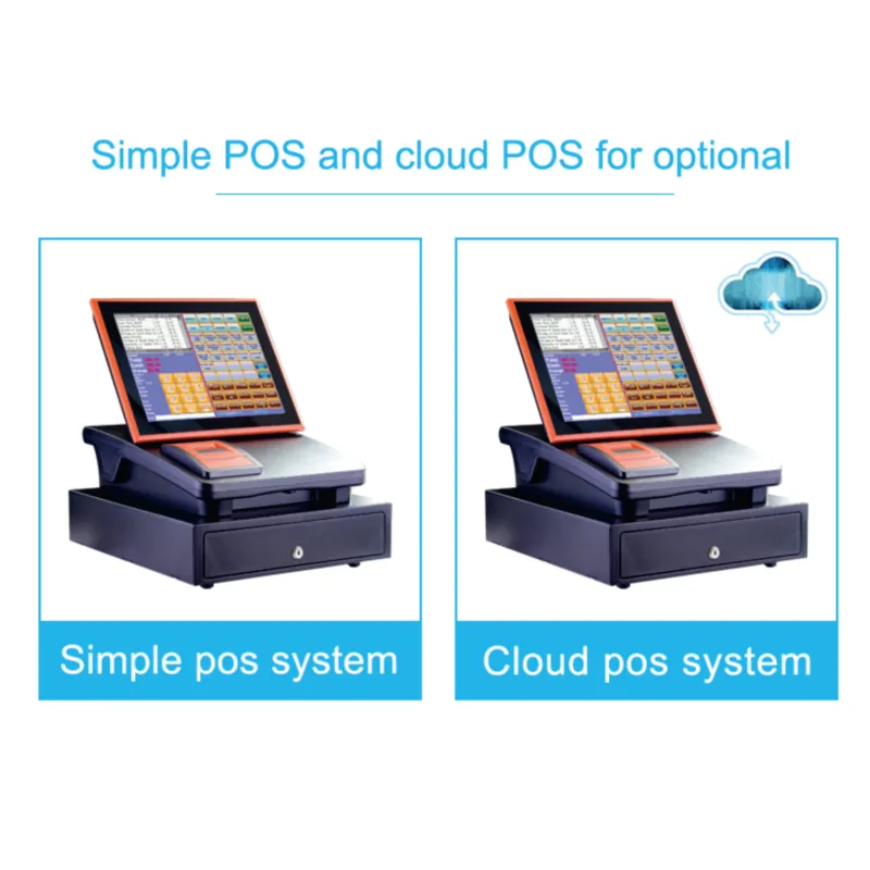 Sistem POS Layar Sentuh Berkua - Cash Drawer Pos ulasan dan harga