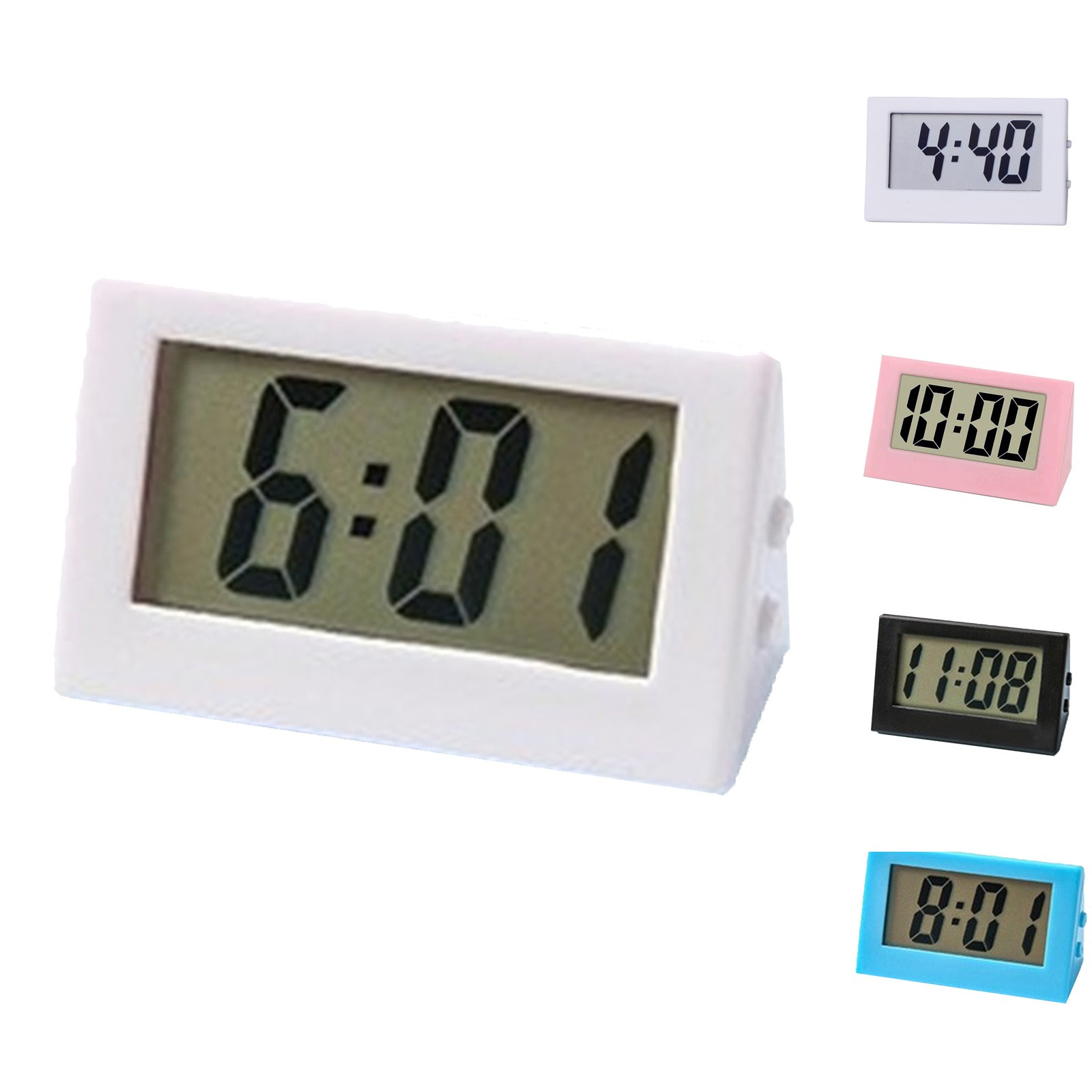 Jam LED Mini, layar Digital el - Office Tech Gadgets ulasan dan harga