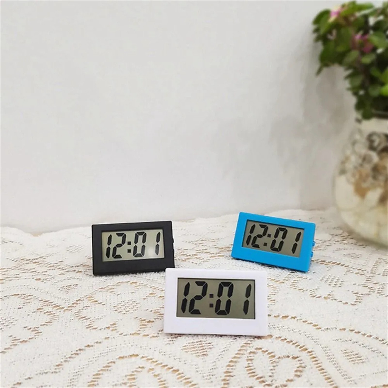 Jam LED Mini, layar Digital el - Office Tech Gadgets ulasan dan harga