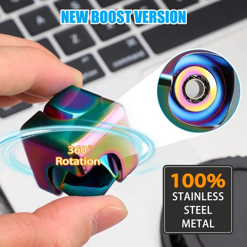 Mainan Fidget Gyroscope Kubus  - Cool Office Tech Gadgets ulasan dan harga