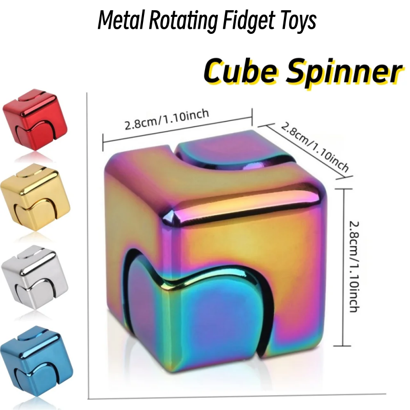 Mainan Fidget Gyroscope Kubus  - Cool Office Tech Gadgets ulasan dan harga