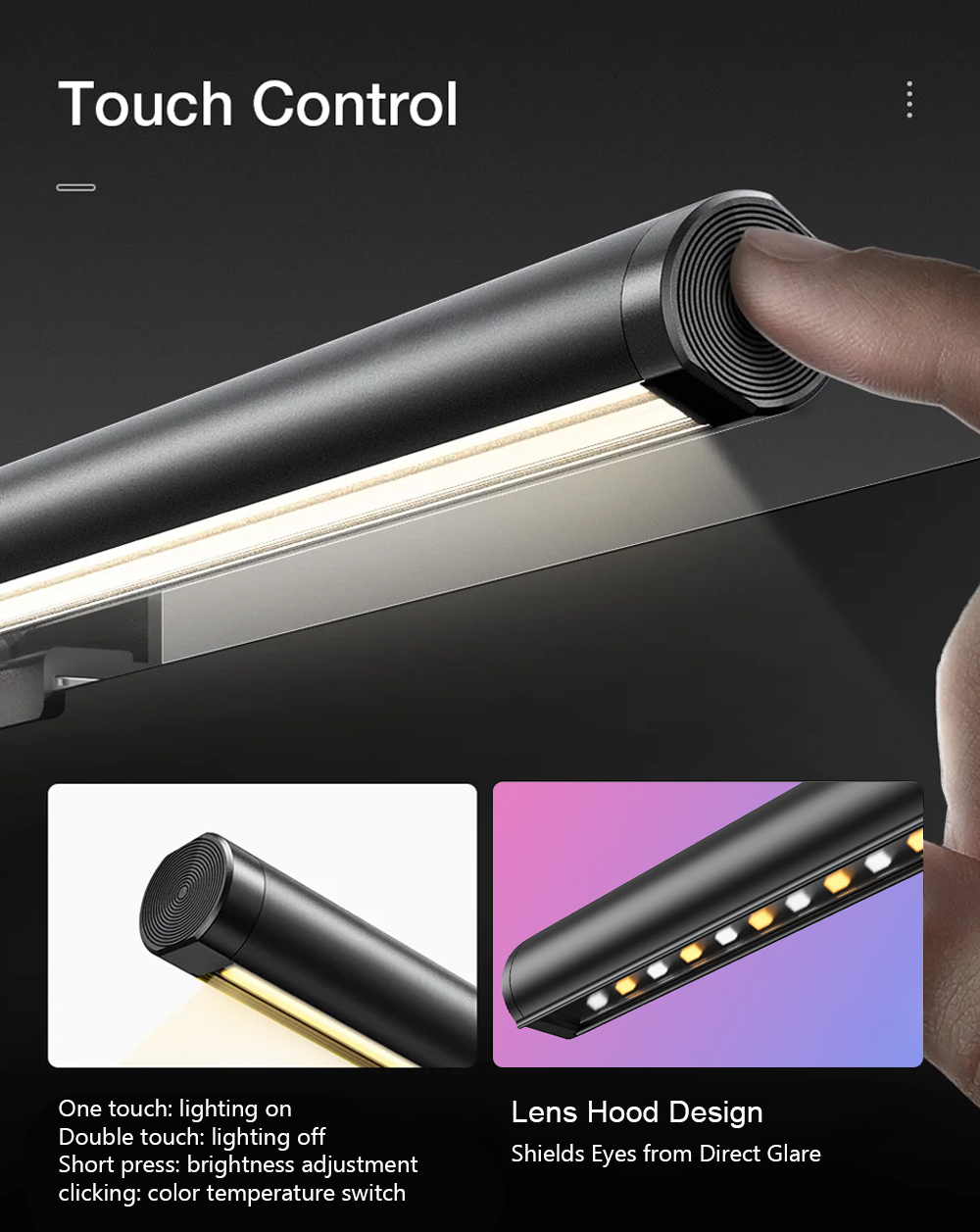 Lampu Monitor RGB Wifi Pintar, - Office Desk Tech Accessories ulasan dan harga